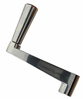 Stainless Steel - Crank Handle with Revolving Handle - Inch
