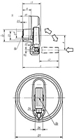 Plastic Handwheels - Safety Pocket - Inch