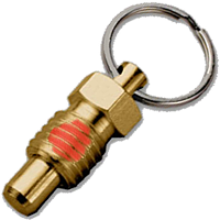 Short - Nonlocking With Patch - Brass