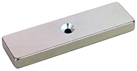 Neodymium Bar Magnets - With Countersink Holes