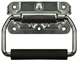 Zinc Plated Finish or Dull Finish - Style 1 Pull Handles