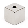 Neodymium Cube Magnets - With Holes