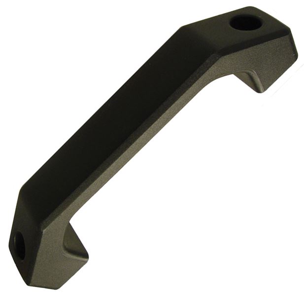 Black Finish 3-3/8 Center to Center Monroe Steel Folding Pull Handle with Unthreaded Through Holes PH-0286 Pack of 5 Monroe Engineering Products Inc Round Grip 1/3 Grip Size 3-3/8 Center to Center 1/3 Grip Size Pack of 5 