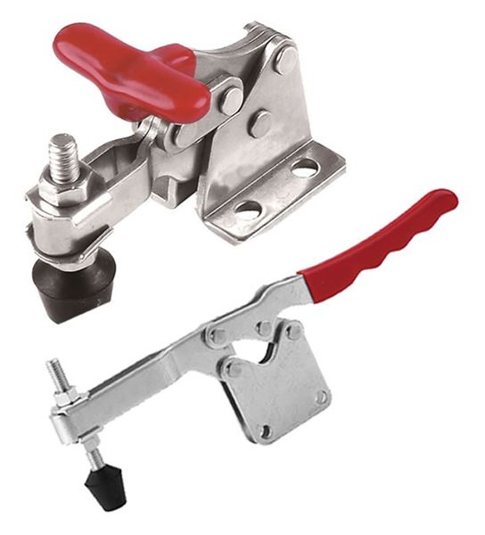 Std Vertical Handle, Flange Base Mounting, Toggle Clamp - 13F619