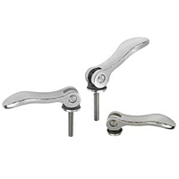 All Stainless Steel Cam Levers - Male