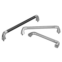 Stainless Steel Pull Handles - Three Piece Design