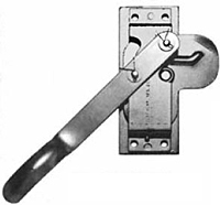 Center Lock Mechanism for Use with Rods or Cable