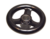 Plastic Handwheels - Three Spoke Plastic - Inch
