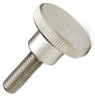 DIN 464-NI Knurled Grip Knobs with Threaded Pin