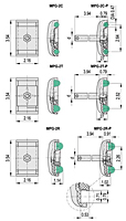 MPG-2 Guide Rail Clamps