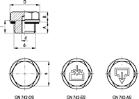 Plugs for Application with High Temperatures