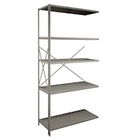 lyon-2000-series-48-inch-wide-5-shelf-beaded-post-open-shelving-add-on-600x600