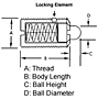 SS Body - Light/Heavy Pressure - No Locking Element - Inch