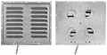Multi-Purpose Ventilators Aluminum Vent with Closure